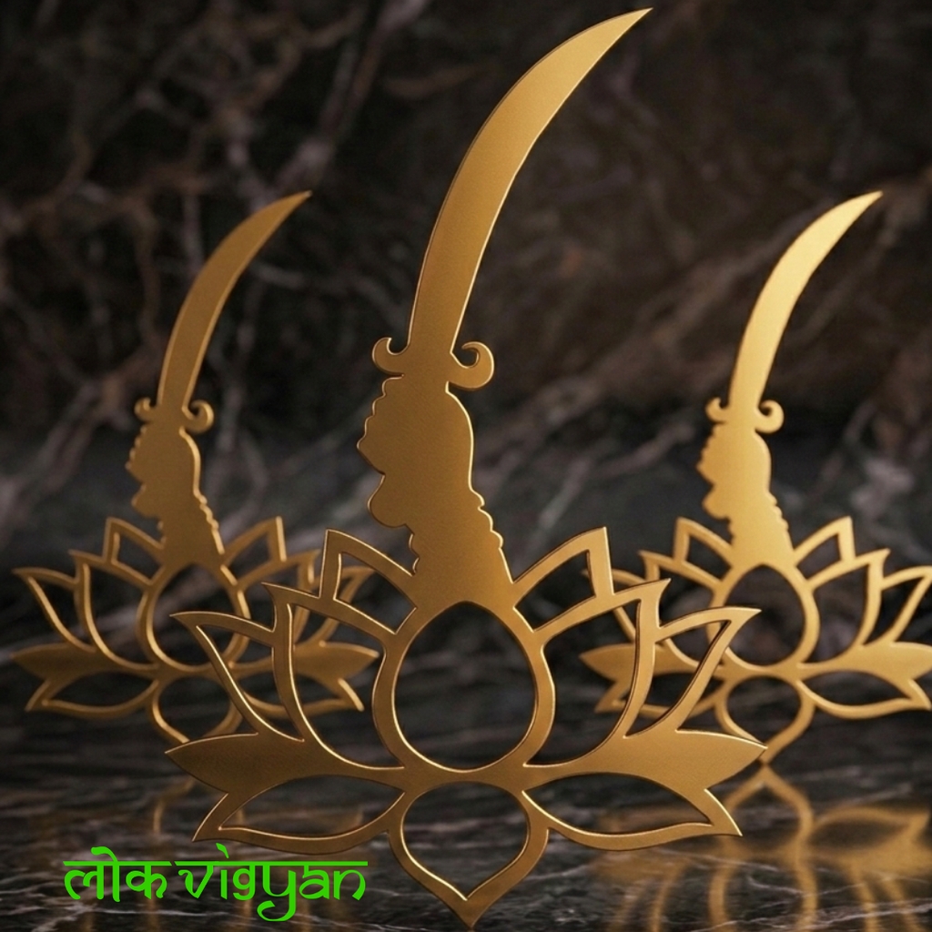 LOTUS SWORD DIVINE POWER SYMBOL 8 INCH